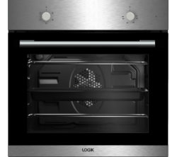 LOGIK  LBFANX16 Electric Oven - Stainless Steel